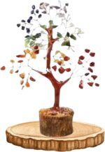 7 Chakra/Crystal Healing Gemstone Tree for Positive Energy, Vastu, Reiki, Good Luck & Home Décor Showpiece (7 Chakra Healing Crystal Tree) - Image 3