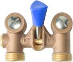 HYDRO MASTER Washing Machine Shut Off Valve，1/2" Male Pipe Thread × 3/4" Outlet Hose Thread. - Image 3