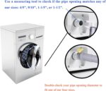 6.5ft Washing Machine Drain Hose Extension Kit - Universal for Washer, Dishwasher & Dehumidifier, 7-Piece Set with U-Bracket, 4 Clamps & Adapter - Image 3