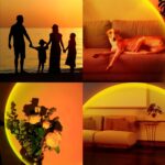 Sunset Lamp Projector,360 Degree Rotation Sun Lamp Led Night Light with USB Port,Sunset Lamp for Room Decor, Photography,Tiktok Live,Christmas Gifts for Women - Image 7