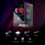 Skytech Gaming Nebula 2 Gaming PC, Intel i5 14400F 2.5GHz, NVIDIA RTX 5060, 1TB NVMe SSD, 32GB DDR5 RAM 5200, 650W Gold PSU, Wi-Fi, Win 11, Gaming Desktop - Image 11