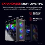 Skytech Gaming Chronos 3 Desktop PC, Ryzen 7 7700 3.8 GHz (5.3GHz), AMD RX 9070XT 16GB, 2TB Gen4 NVMe SSD, 32GB DDR5 RAM 6000 RGB, 850W Gold ATX 3 PSU, Wi-Fi, Win 11 - Image 8