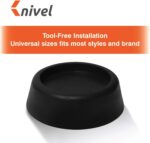 Washing Machine Foot Pads for Anti-vibration and Anti-Walk | Washer and Dryer Anti Slip Mat with Rubber Technology | Ideal for Vibration Reduction and Shock Absorber | Rubber Isolation Feet Set of 4 - Image 7