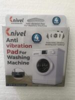 Washing Machine Foot Pads for Anti-vibration and Anti-Walk | Washer and Dryer Anti Slip Mat with Rubber Technology | Ideal for Vibration Reduction and Shock Absorber | Rubber Isolation Feet Set of 4 - Image 8