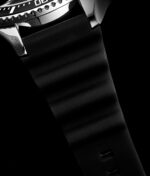 Stuhrling Original Men's Watch Dive Watch Silver 42 MM Case with Screw Down Crown Rubber Strap Water Resistant to 330 FT - Image 8