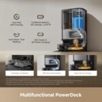 DREAME L40 Ultra Gen 2 Robot Vacuum and Mop with 25,000Pa Suction, Extendable Side Brush and Mop, All-in-One Self-Emptying & Cleaning Dock, Voice & App Control, Black - Image 5