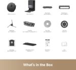 DREAME L40 Ultra Gen 2 Robot Vacuum and Mop with 25,000Pa Suction, Extendable Side Brush and Mop, All-in-One Self-Emptying & Cleaning Dock, Voice & App Control, Black - Image 10