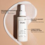 OUAI Leave In Conditioner & Heat Protectant for Hair - Prep Hair for Styling or Use as Detangling Spray to Fight Frizz & Flyaways - No Parabens, Sulfates or Phthalates (1.5 oz) - Image 9