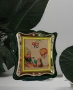 BEXCO Guru Nanak Dev Ji Guru Gobind Singh Ji Sikh Gurus photoframe Showpiece/Decorative Showpiece for Car dashboard - Image 4