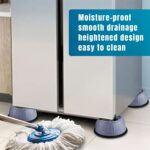 Anti Vibration Pads for Washing Machine,4 Pcs Reduce Noise Rubber Feet Pads for All Kinds of Furniture,Grey - Image 4