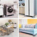 Anti Vibration Pads for Washing Machine,4 Pcs Reduce Noise Rubber Feet Pads for All Kinds of Furniture,Grey - Image 7