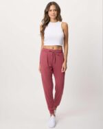 Real Essentials 3 Pack: Women's Lounge Joggers Sweatpants with Pockets Yoga Running Athletic Workout (Available in Plus Size) - Image 7