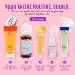 Good Molecules Daily Skincare Routine Set with Hydrating Cleanser, Niacinamide Toner, Hyaluronic Acid Serum, Moisturizer, Eye Gel, 5 Pieces - Image 3