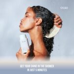 OUAI Hair Gloss - In-Shower Shiny Hair Treatment & Glaze with Frizz Control - Heat Protectant Infused with Hyaluronic Acid, Rice Water & Panthenol - Paraben, Phthalate & Sulfate Free (6 Oz) - Image 7