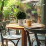 3 Pack Small Fake Plants in Farmhouse Concrete Planter, Artificial Plants Indoor for Home Decor, Small Faux Plants Indoor for House Bathroom Office Shelf Desk Kitchen Table Room Decor - Image 7