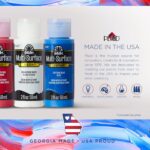 FolkArt Multi-Surface Skintone Acrylic Craft Paint Kit, 11 Piece Set Featuring 8 Satin Finsh Colors and 3 Premium Paintbrushes, PROMOSKNTN12 - Image 4