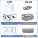 2 PCS Shoe Washing Machine Bag, Reusable L-shaped Zipper Laundry Shoe Bag for Washing Machine with Insoles Mesh Pocket for Washer and Dryer, Shoe Cleaning Bags for Sneaker Tennis Shoes - Image 4