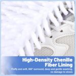 2 PCS Shoe Washing Machine Bag, Reusable L-shaped Zipper Laundry Shoe Bag for Washing Machine with Insoles Mesh Pocket for Washer and Dryer, Shoe Cleaning Bags for Sneaker Tennis Shoes - Image 10