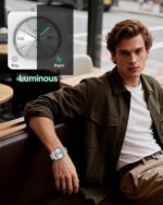 CIVO Analog Quartz Watches for Men: Luminous Comfortable Silicone Strap Wristwatch with Date for Everyday Wear - Waterproof Watch for Men Outdoor - Hiking Fishing Camping Cycling - Image 4