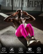 Men’s Compression Pants Running Leggings Athletic Base Layer Workout Tights with Pockets for Sports Basketball - Image 6