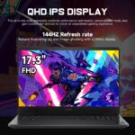 HP OMEN 17.3 RTX 5070 AI Gaming Laptop, 17.3" FHD 144Hz, AMD Ryzen AI 9 365, NVIDIA RTX 5070, 64GB DDR5 RAM, 2TB SSD, RGB Backlit KB, Low Blue Light, Bundle with Thunderobot 7 in-1 USB-C Hub - Image 5
