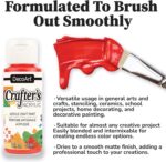 DecoArt Crafter’s Acrylic Pastels Paint Set, 18 (2 fl oz/59 ml) Assorted Matte Finish Colors, DIY Arts And Crafts Acrylic Paint, 36 Fl Oz(Pack of 1) - Image 6