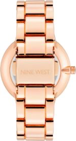 Nine West Women's Crystal Accented Bracelet Watch - Image 5