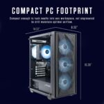 ZOTAC MEK Gaming PC Desktop, NVIDIA GeForce RTX 3050 6GB GDDR6, AMD Ryzen 5 5500 Up to 4.2GHz, 16GB DDR4, 500GB NVMe SSD, 650W 80+ Gold PSU, WiFi 6E, Windows 11 Home - Image 6