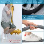 10ft Washing Machine Drain Hose, Universal Drain Hose Extension Kit for Washer, Dishwasher, Flexible Discharge Hose for LG/GE/Samsung, Fit up to 1-1/2 Inch Drain Outlets (10) - Image 6