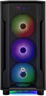 Skytech Gaming Shadow Gaming PC, AMD Ryzen 7 7700X 4.5GHz, NVIDIA RTX 5060, 1TB Gen4 NVMe SSD, 32GB DDR5 RAM 5600, 650W Gold PSU, 360 ARGB AIO, Wi-Fi, Win 11, Desktop - Image 4