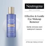 Neutrogena Gentle Oil-Free Eye Makeup Remover & Cleanser for Sensitive Eyes, Dissolves Waterproof Mascara, Non-Greasy Liquid Makeup Remover, Dermatologist & Ophthalmologist Tested, 8 fl. oz - Image 3