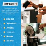 Coffee Machine Cleaner Descaler Tablets - 24 Count, Compatible With Nespresso, Keurig, Ninja, Delonghi, Miele, Coffee Maker Pot Descaling & Cleaning Tabs, Descale Drip Coffe And Espresso Machines - Image 5