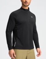 G Gradual Men's Running Shirts Long Sleeve Athletic Shirt Lightweight Quick Dry Quarter Zip Pullover for Men Workout Gym Golf - Image 3