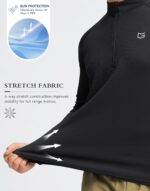 G Gradual Men's Running Shirts Long Sleeve Athletic Shirt Lightweight Quick Dry Quarter Zip Pullover for Men Workout Gym Golf - Image 6