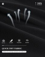 G Gradual Men's Running Shirts Long Sleeve Athletic Shirt Lightweight Quick Dry Quarter Zip Pullover for Men Workout Gym Golf - Image 7