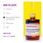 Good Molecules Bakuchiol Oil for Oily Skin - Ultra Hydrating Retinol Alternative Face Oil with Rosehip Oil - Anti-Aging Collagen Boosting Facial Oil - Lightweight Non-Comedogenic Vegan | 1 fl oz - Image 6