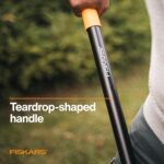 Fiskars Garden Shovel for Digging, Heavy Duty Steel Gardening Tool with Straight Handle - Image 6