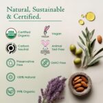 Ancient Greek Remedy Body Oil - Organic After Shower Face Oil & Body Moisturizer for Dry Skin - Almond, Jojoba, Olive, Lavender, Vitamin E Oils - Natural Clean Facial Skincare for Women & Men 4 oz - Image 6