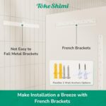 TokeShimi 24x36 Beveled Wall Mirror Decorative, Bathroom Vanity Mirrored with 1" Beveled Edge, Shatterproof Modern Frameless Mirror Bathroom Rectangle for Living Room, Entryway, Restroom - Image 7