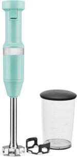 KitchenAid Variable Speed Corded Hand Blender KHBV53, Ice Blue - Image 3