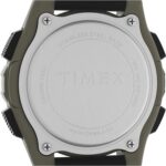 Timex Men's Expedition 41mm Watch - Black Strap Digital Dial Green Case - Image 5