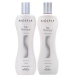 BioSilk Silk Therapy Duo Set Shampoo & Conditioner, Gentle Cleansing Haircare For Amazing Shine, Sulfate, Paraben, & Cruelty-Free, 12 Oz (Pack of 2) - Image 2