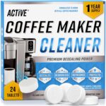 Coffee Machine Cleaner Descaler Tablets - 24 Count, Compatible With Nespresso, Keurig, Ninja, Delonghi, Miele, Coffee Maker Pot Descaling & Cleaning Tabs, Descale Drip Coffe And Espresso Machines - Image 2