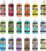 DecoArt Crafter’s Acrylic Pastels Paint Set, 18 (2 fl oz/59 ml) Assorted Matte Finish Colors, DIY Arts And Crafts Acrylic Paint, 36 Fl Oz(Pack of 1) - Image 2