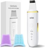 GUGUG Skin Scrubber Face Spatula Skin Spatula Pore Cleaner Blackhead Remover Tools for Facial Deep Cleansing-4 Modes -White - Image 2