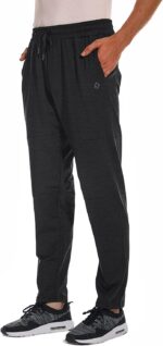HODOSPORTS 32"/34"/36"/38"/40" Inseam Tall Mens Sweatpants Zipper Pocket Extra Tall Joggers Workout Pants - Image 2