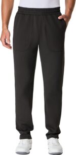 HOdo 34"/36" Inseam Mens Tall Sweatpants Water Resistant Fleece Lined Pants Men with 3 Pockets Workout Joggers - Image 2