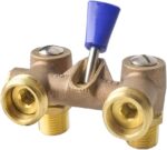 HYDRO MASTER Washing Machine Shut Off Valve，1/2" Male Pipe Thread × 3/4" Outlet Hose Thread. - Image 2