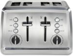 Hamilton Beach 4 Slice Toaster with Extra-Wide Slots, Bagel Setting, Toast Boost, Slide-Out Crumb Tray, Auto-Shutoff & Cancel Button, Stainless Steel (24798) - Image 2
