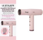 L'ANGE HAIR Le Styliste Hair Dryer | Quiet Brushless Blow Dryer with Diffuser | 1875 Watts for 4X Faster Drying | Hairdryer with 3 Heat & Speed Settings | Best Hair Dryers for Blowouts - Image 2